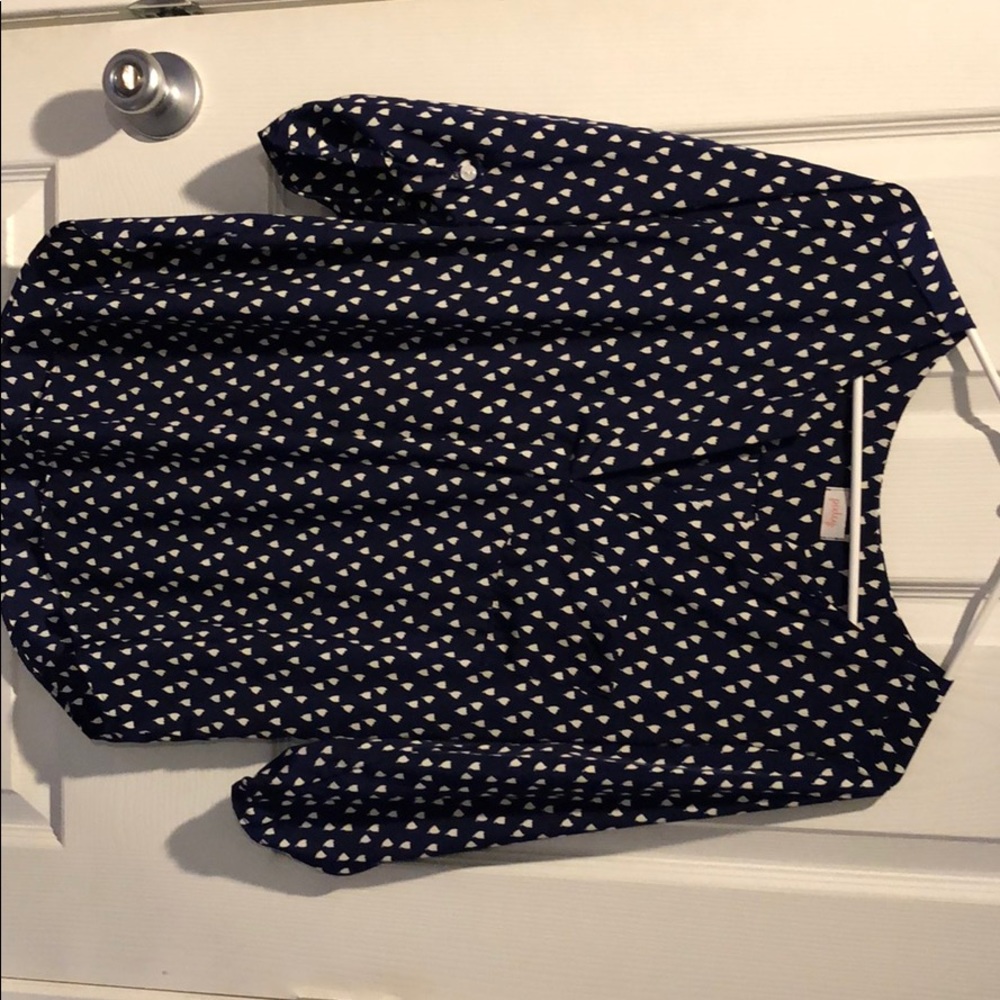 Navy Blue Stitch Fix Blouse